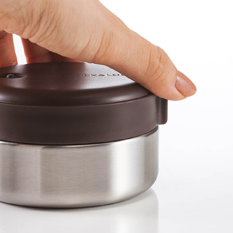 Bộ Hộp Cơm Giữ Nhiệt LocknLock Mushroom - Gồm 3 hộp 460ml, 280ml, 420ml - Màu Bạc - LHC8025SLV, , large image number null